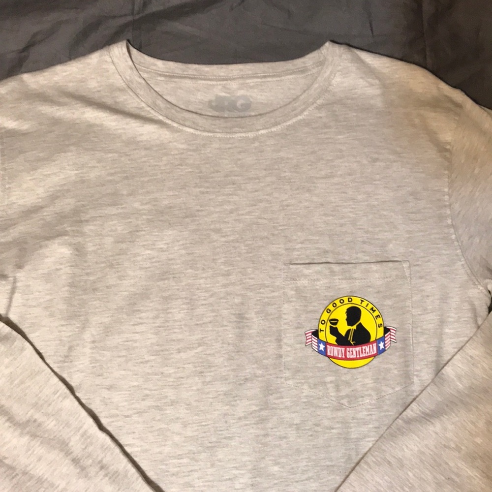Rowdy Gentleman L/S pocket tee